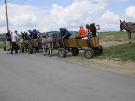И что характерно, на машине или автобусе это занимает несколько минут. Это Слынчев бряг(солнечный берег) последняя высоко в горах(Балканы)