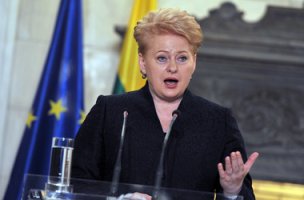 Надо ненавидеть свой народ, чтобы такое делать...
Даля Грибаускайте