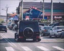 Что может Mercedes G500 на хорошей резине