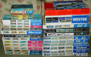 Сборные модели из ГДР 70-80-х годов