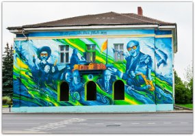 Самые масштабные и неординарные объекты стрит-арта в Санкт-Петербурге