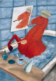 первый вариант купания красного коня