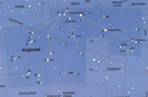 Некоторые люди способны здесь увидеть человека-водолея и животное-козерога. Вот это талант.