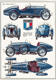 Для Ai.
 То, что Дункан погибла из за автомобиля Бугатти - это легенда. Реально она ехала с приятелем на похожем автомобиле "Амилькар Гран Спорт." Там такая конструкция кокпита, что пассажирское сиденье расположено немного позади. Поэтому водитель не сразу заметил, что Дункан мертва.
 А пост очень интересный. Спасибо автор.