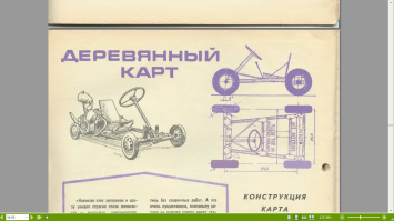 не знаешь <span style='color:gray'>[мат]</span>и. журнал "Моделист-Конструктор" №11 за 1969 год - статья "Деревянный карт".