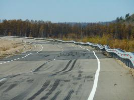 Простите, "Федеральная автодорога Чита-Хабаровск" всего спустя 2 года после проезда жёлтой Калины. (август 2014г).