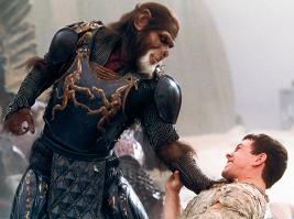 Шимпанзе развел костер и приготовил десерт