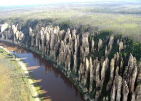 Ленские столбы. Каменный лес на реке Лена