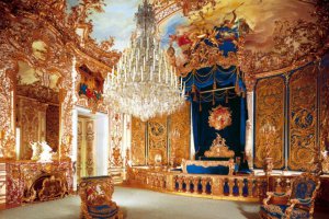 Спальня Людвига Баварского (замок Линдерхоф, Германия)