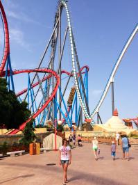 В испанской Порт-Авентуре есть Шамбала- тоже впечатляет: