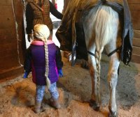 Вот махнет хвостом и, не дай бог, по физиономии - мало не покажется:). На собственном опыте убедился:)!