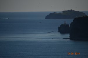 маяки на п-ове Басаргин и о-ве Скрыплёва.Морские ворота Владивостока.
