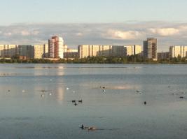 Завод «Севмаш» и город Архангельск