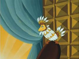 Птица говорун отличается умом и сообразительностью.