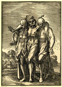 Турецкий мудрец поддерживаемый двумя помошниками Мельхиор Лорх 1582