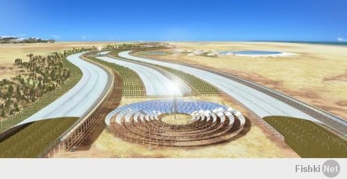 Амбициозный проект по перекачке солёной воды из Красного моря в окрестности прибрежного города Акаба (Иордания) способен превратить засушливый регион в оазис. 

Правительство страны уже одобрило экспериментальное предприятие площадью 20 га, на котором две технологии (морские теплицы и концентрированная солнечная энергия) будут вместе работать над выращиванием зерновых, производством энергии с нулевым выбросом углерода и опреснением солёной воды. Его планируется ввести в эксплуатацию к 2012 году, а на полную мощность оно должно выйти в 2015-м.