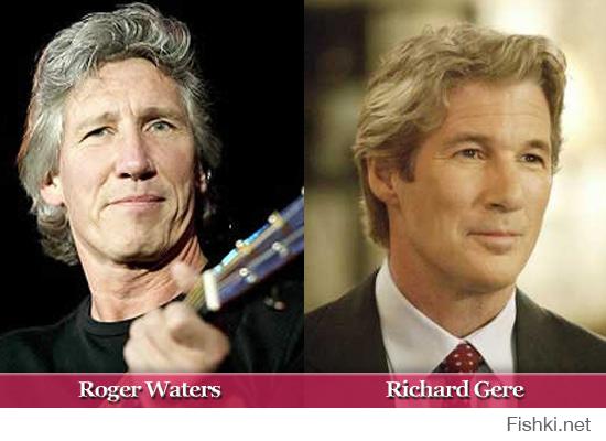 Roger Waters (Pink Floyd) &  Richard Gere