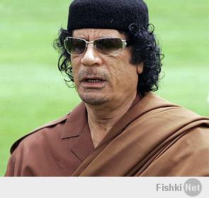 Похож на Каддафи.