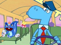 В Китае автобус врезался в ограничительный барьер  