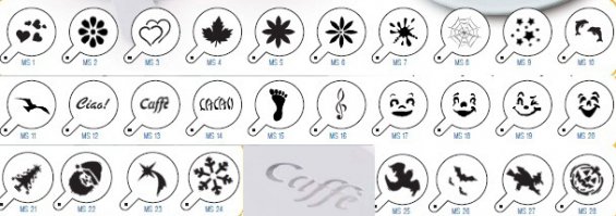 И совсем простой способ-трафарет.