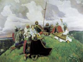 Виктор Васнецов - Баян (1910).