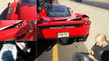 Вот эта машина. Ее механик разбил.