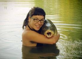 Чё за телочка с Борей?