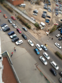 похожа на Tilt-Shift первый раз делал))