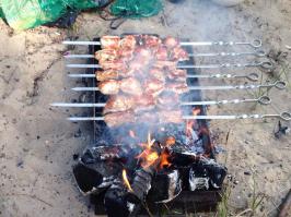 Когда для деток делаем, то только на берёзовых дровах.