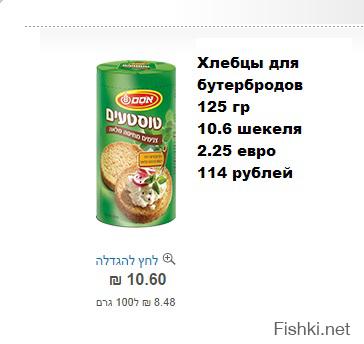 Для сравнения цены в Израиле.
Сайт интернет заказа продуктов (цены от магазинских не отличаются): 
 #
Средняя зарплата в России - 950$
 
Средняя зарплата во Франции € 2130 нетто

Средняя зарплата в Израиле 9631 шекель (2043 евро)