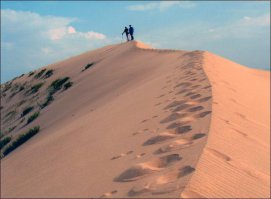 пустыня Сахара? Нет! Чарские пески, Забайкальский край!