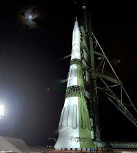 Старт космического корабля Орион