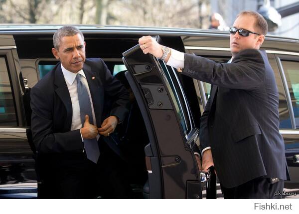 Бронированный автомобиль Обамы