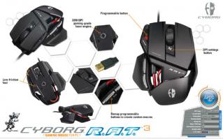 Ненавижу рейзеры. А особенно Ouroborus. Но она очень похожа на мою Cyborg RAT 3. Брал года 2-3 назад. Это самая удобная мышка, которую я юзал. Теперь думаю, что нужно приобрести вторую такую, так сказать про запас) именно с этой мышкой я нашел гармонию и настоящее удовлетворение от работы. Кстати, когда выходила аураборус, то я думал, что возможно ее куплю, но когда потрогал ее в живую, то понял - мышка не может быть симметричной! Рука лежит отвратительно и при работе хочется ее кинуть об стену. Да и вообще рейзеровские мышки меня всегда бесили. Что-то с ними не так. А моя мышЪ это продолжение меня))