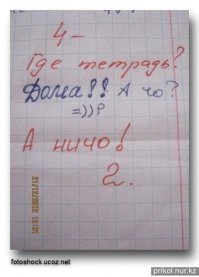 Современные  записи в дневниках