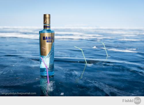 Кристально чистые льды Байкала 