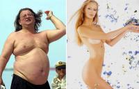 Градский и его четвертая жена. 
32 года разницы.