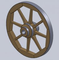 Колесо уже много лет не меняет своей формы ))))