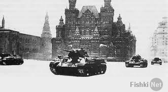Помнят, с*ки, парад на Красной площади, в ноябре 41-го, ссат.

"По словам Гитлера, 7 ноября 41-го является важной датой для советских людей, однако проведение парада в условиях Второй мировой войны является неуместным."