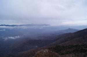 видно край циклона с г.Туманная