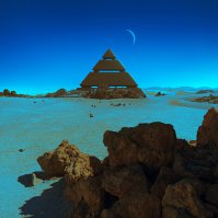 Атмосферные картины, показывающие другие миры