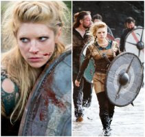 Викинги. Лагерта. Она же Кэтрин Винник. Серебряная медаль на Чемпионате Канады по тхэквондо. Чёрный пояс 3 дан по тхэквондо, чёрный пояс 2 дан по каратэ, и является лицензированным телохранителем.