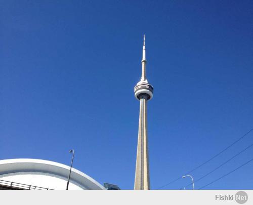 Как строили башню в Торонто