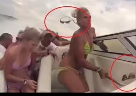 Очки разлетелись..