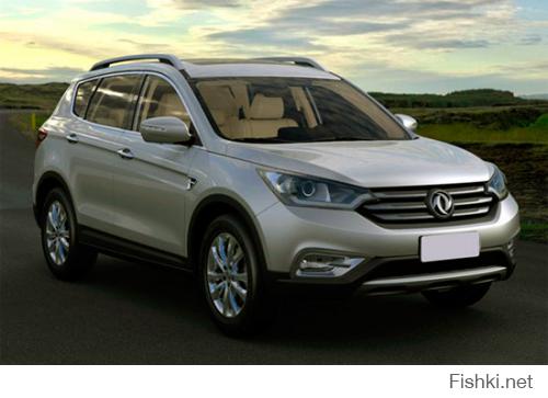 Вот Dongfeng AX7 – абсолютно легальный клон Qashqai