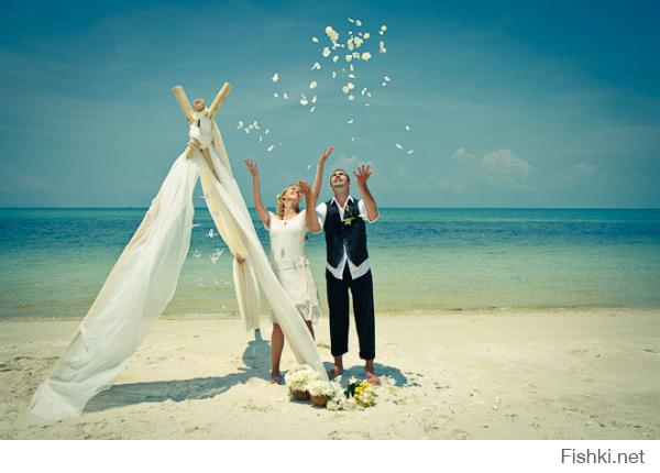 Или так, потратив денег столько же, сколько было бы потрачено за 1 стандартный свадебный день в своем городе.