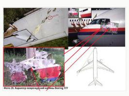 это фото представили как доказательство, что его сбили авиационной пушкой.