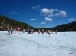 Ледник Булуус, Якутия, Россия