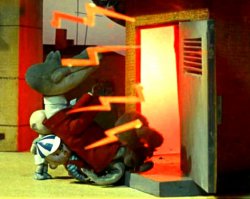 Сначала подумала, что кто-то реализовал идею крокодила Гены - сделал-таки домик из трансформаторной будки...