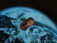 Это специальные контейнеры. Кладешь в них это 

Потом в специальную капсулу и все это улетает в космос